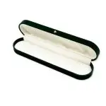 Curved Luxury: Oval Plush Velvet Jewelry Presentation Cases for Heritage Collections