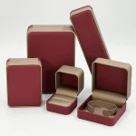 The Minimalist Silhouette: Dual-Tone Matte Leatherette Packaging for Modern Jewelry Lines