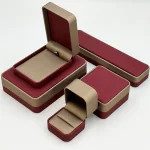 The Minimalist Silhouette: Dual-Tone Matte Leatherette Packaging for Modern Jewelry Lines