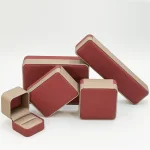 The Minimalist Silhouette: Dual-Tone Matte Leatherette Packaging for Modern Jewelry Lines