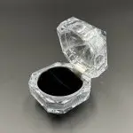 Radiant Clarity: Gem-Cut Acrylic Ring Cases for High-Impact Showcase Displays