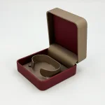 The Minimalist Silhouette: Dual-Tone Matte Leatherette Packaging for Modern Jewelry Lines