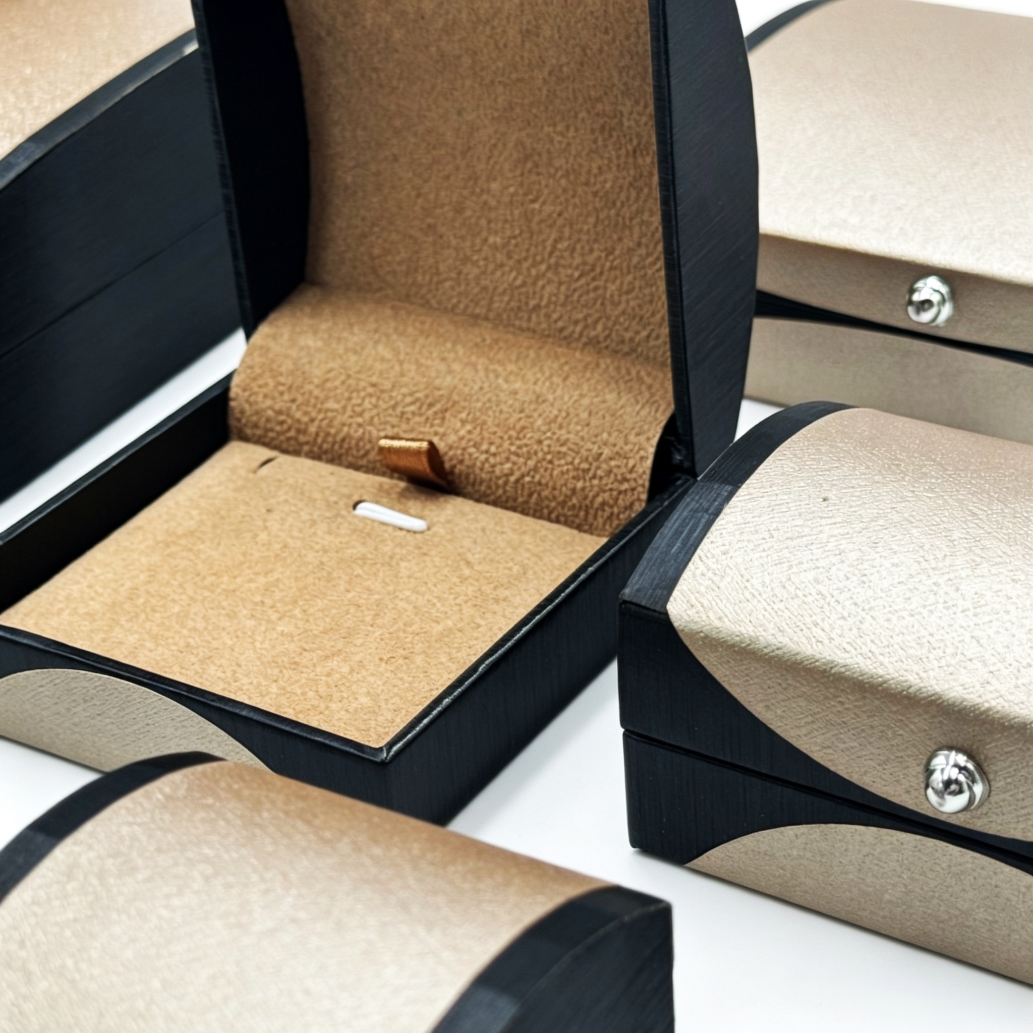Premium Leatherette Jewelry Packaging Boxes Collection