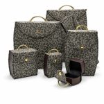 Luxury Leopard Print Leather Jewelry Box Collection