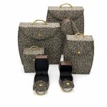 Luxury Leopard Print Leather Jewelry Box Collection