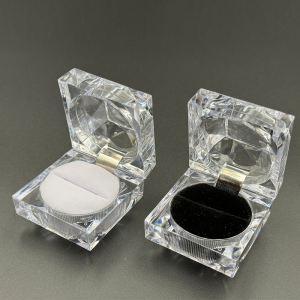 Crystal-Clear Acrylic Transparent Jewelry Box Collection
