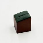 Elevate Retail Countertop Appeal with High-Gloss Cherry Mahogany Jewelry Displays
