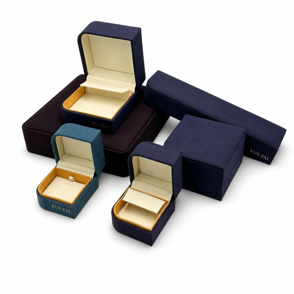 Premium Microfiber Jewelry Box Collection