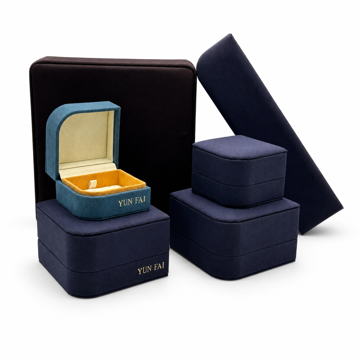 Premium Microfiber Jewelry Box Collection