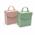 Portable Fold-Out Travel Jewelry Storage Organizer Box