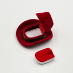 Miniature Cowboy Hat Shaped Velvet Flocking Jewelry Box Collection