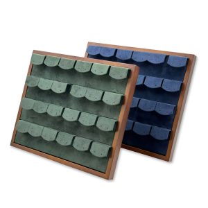 Wooden Jewelry Display Boards with Microfiber Surface