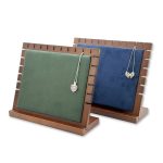 Wooden Jewelry Display Boards with Microfiber Surface