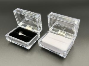 Crystal-Clear Acrylic Rectangle Transparent Jewelry Box Collection