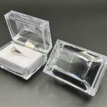 Crystal-Clear Acrylic Rectangle Transparent Jewelry Box Collection