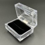 Crystal-Clear Acrylic Rectangle Transparent Jewelry Box Collection