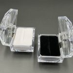 Crystal-Clear Acrylic Rectangle Transparent Jewelry Box Collection