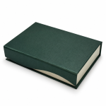 Textured Wave-Flap Two-Tone Paper Jewelry Box Set for Modern Brands
