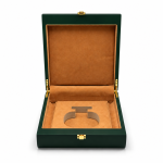 High-Gloss Piano Lacquer Wooden Jewelry Box Collection with Gold Hardware