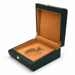 High-Gloss Piano Lacquer Wooden Jewelry Box Collection with Gold Hardware