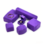 Enchanting Royal Purple Velvet Ring & Jewelry Packaging Series